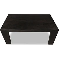 Zamba Rectangular Acacia Wood Dining Table – Jaguar Finish