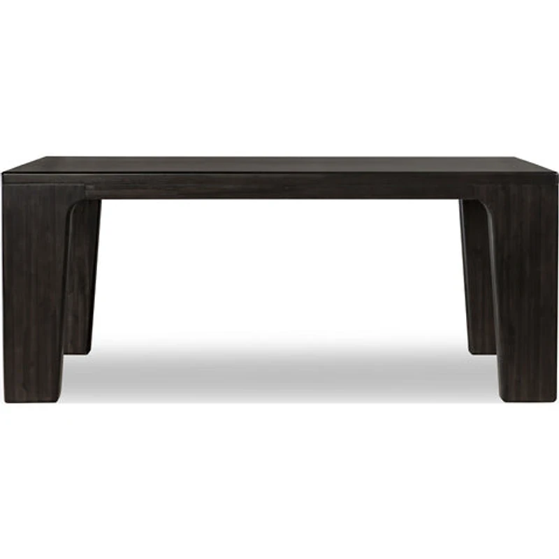 Zamba Rectangular Acacia Wood Dining Table – Jaguar Finish