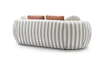 Moma Large Sofa w/Stripes