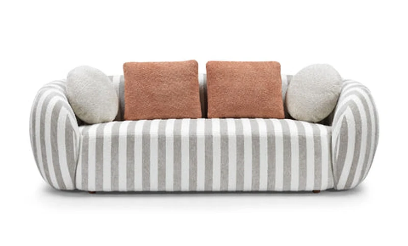 Moma Large Sofa w/Stripes