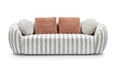 Moma Large Sofa w/Stripes
