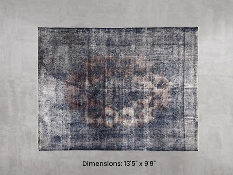 Namaste Rug - Blue/Brown 13'5" x 9'9"
