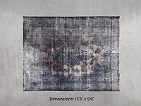 Namaste Rug - Blue/Brown 13'5" x 9'9"