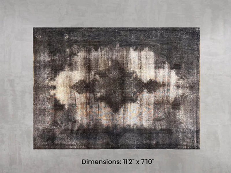 Namaste Rug - Dark Grey 11'2" x 7'10"