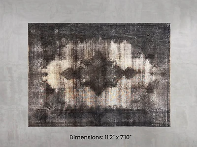 Namaste Rug - Dark Grey 11'2" x 7'10"