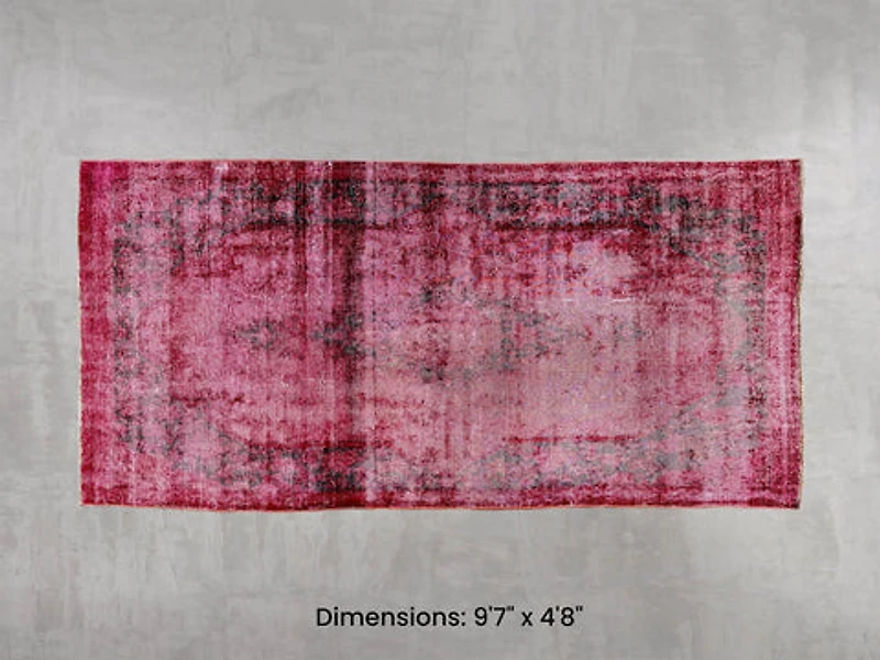 Namaste Rug - Red 9'7" x 4'8"