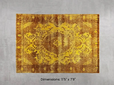 Namaste Rug - Yellow 11'5" x 7'9"
