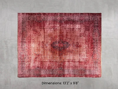 Namaste Rug - Red 13'2" x 9'8"