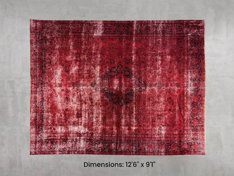 Namaste Rug - Red 12'6" x 9'1"