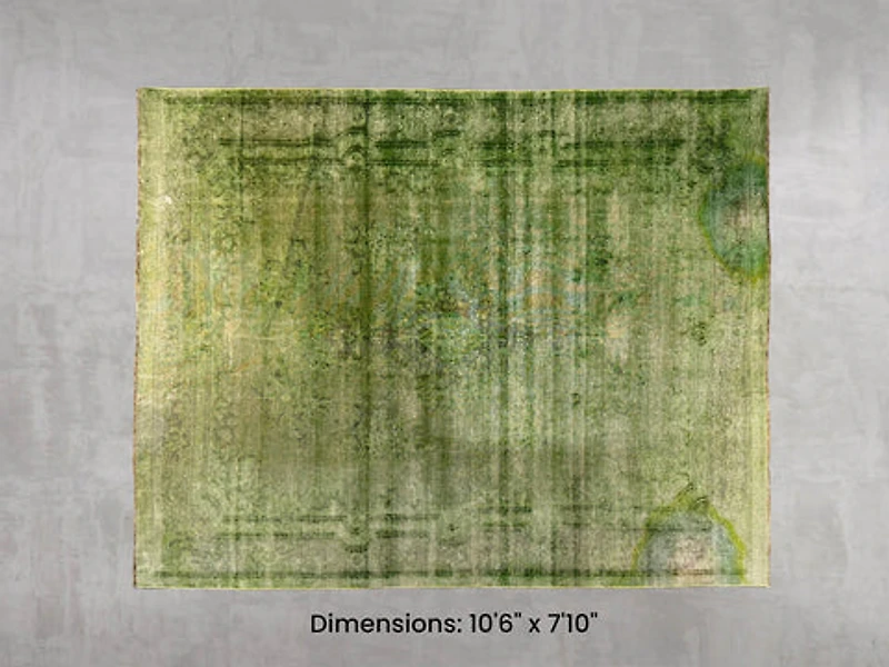 Namaste Rug - Green 10'6" x 7'10"