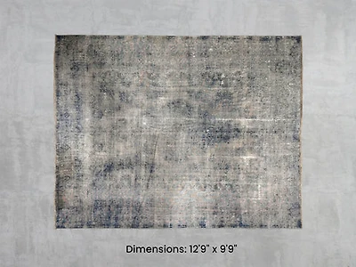 Namaste Rug - Beige/Blue 12'9" x 9'9"