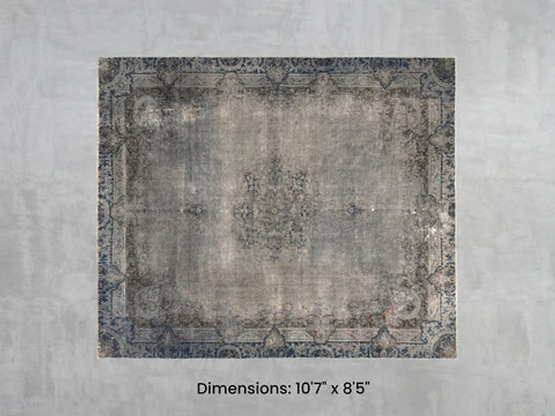 Namaste Rug - Grey/Blue 10'7" x 8'5"