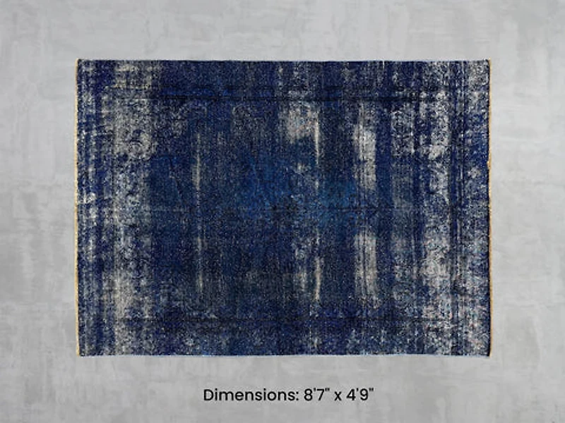 Namaste Rug - Blue 8'7" x 4'9"