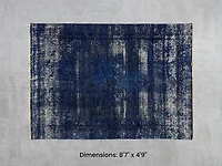 Namaste Rug - Blue 8'7" x 4'9"