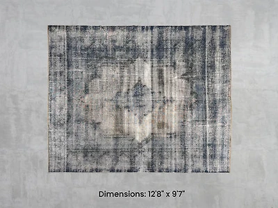 Namaste Rug - Blue 12'8" x 9'7"