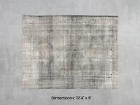 Namaste Rug - Beige/Blue 12'4" x 9'