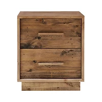 Dovian Nightstand - Dark Driftwood