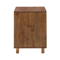 Dovian Nightstand - Dark Driftwood