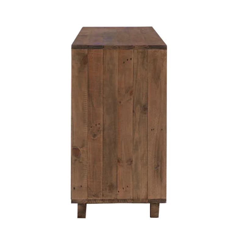 Dovian 6 Drawer Dresser - Dark Driftwood