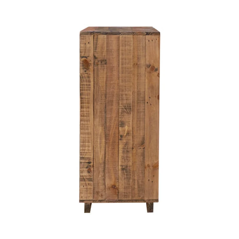 Dovian 6 Drawer Chest - Dark Driftwood
