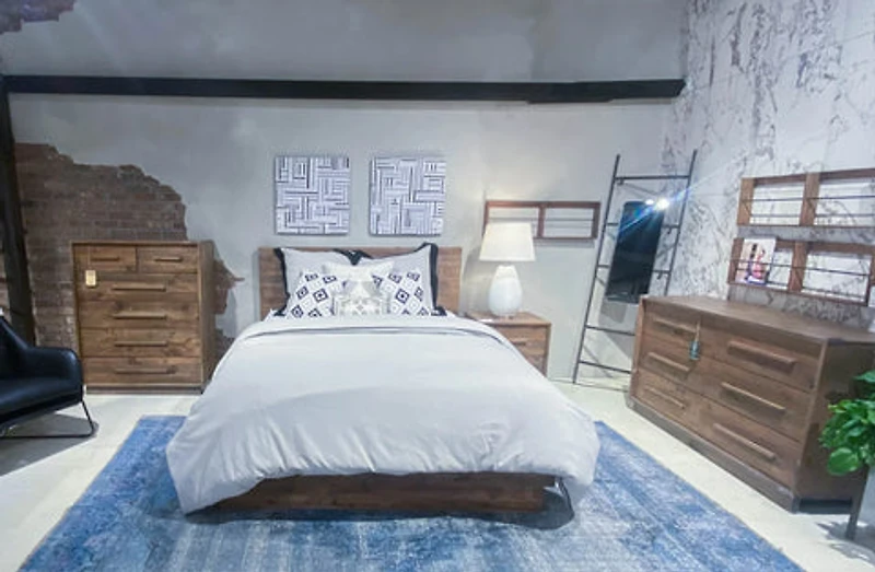 Dovian 6 Drawer Chest - Dark Driftwood