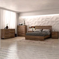 Dovian 6 Drawer Chest - Dark Driftwood