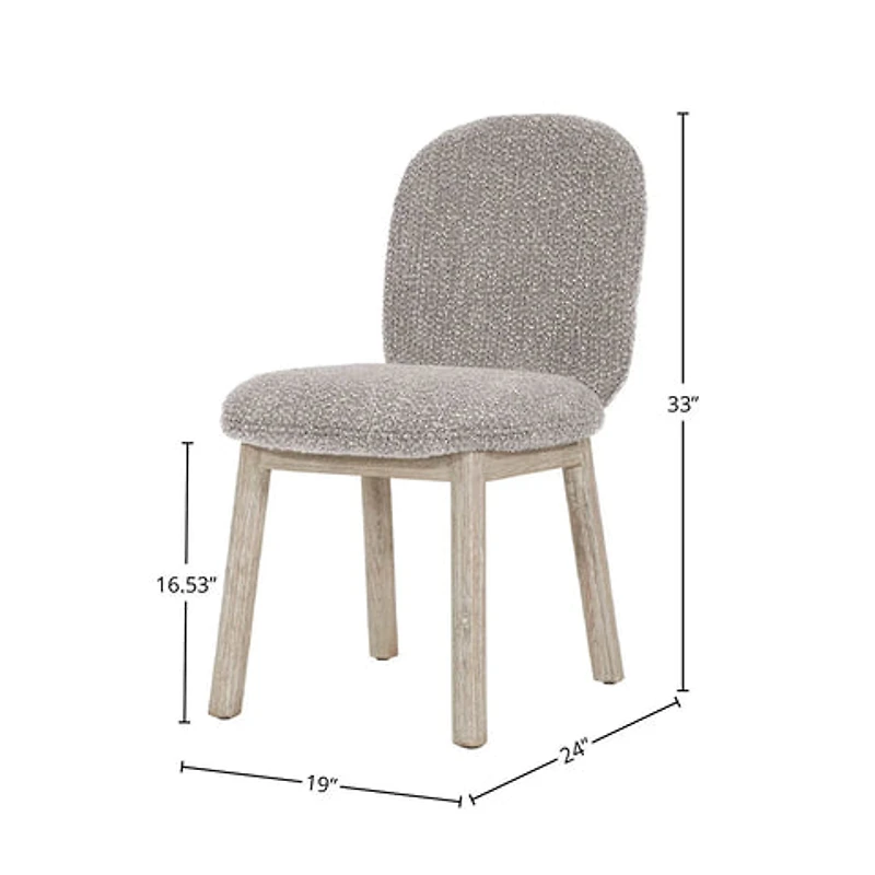 Delora Dining Chair Oatmeal