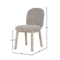 Delora Dining Chair Oatmeal