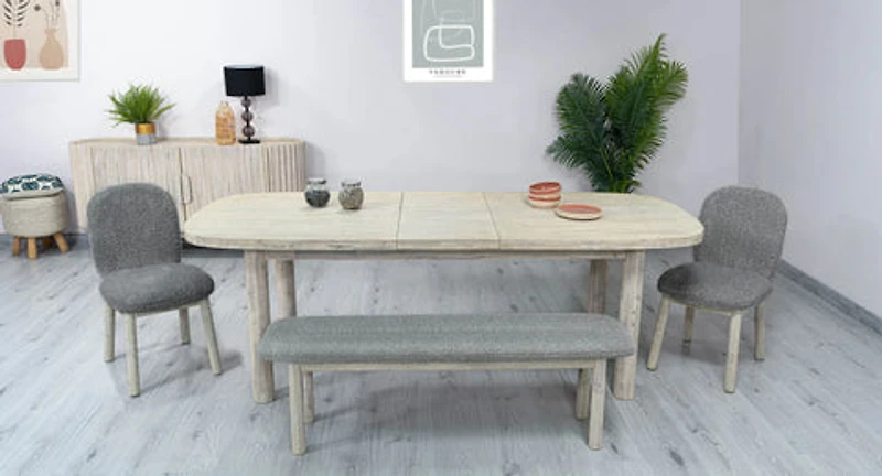 Delora Dining Chair Oatmeal