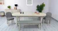 Delora Dining Chair Oatmeal