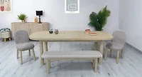 Delora Dining Chair Oatmeal