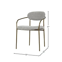 Delora Arm Dining Chair