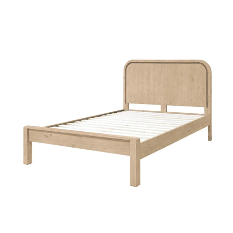 Fremont Bed - Scrubbed Teak