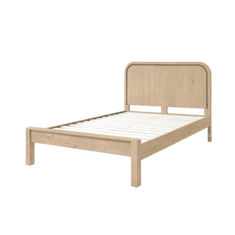 Fremont Bed - Scrubbed Teak