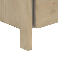 Fremont 2 Drawer Nightstand - Scrubbed Teak