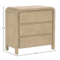 Fremont Drawer Chest - Scrubbed Teak
