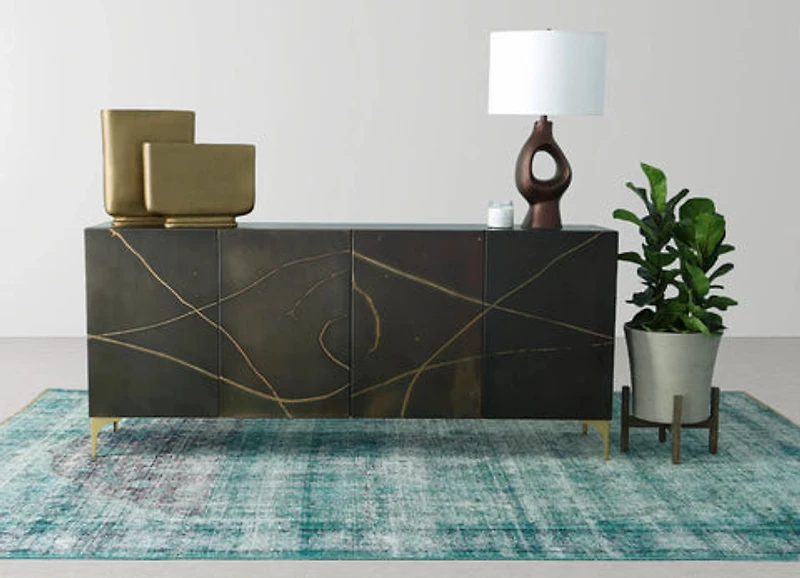 Zerith Tapered Standing Pot - Cement Grey