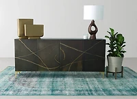 Zerith Tapered Standing Pot - Cement Grey