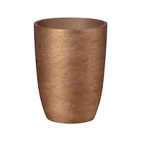 Mineral Tapered Vase - Metallic Bronze