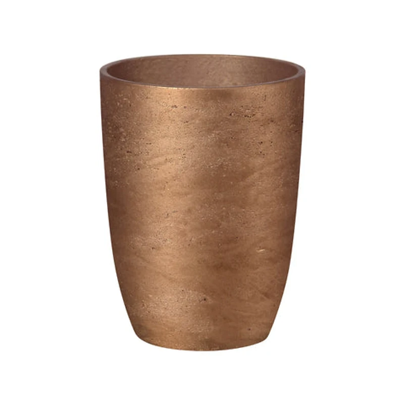 Ryker Tapered Vase - Metallic Bronze