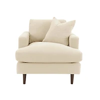 Thessalyn Club Chair - Beach Alabaster