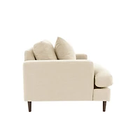 Thessalyn Club Chair - Beach Alabaster