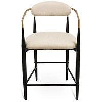 Pilla Counter Stool - Modern & Contemporary - Beige