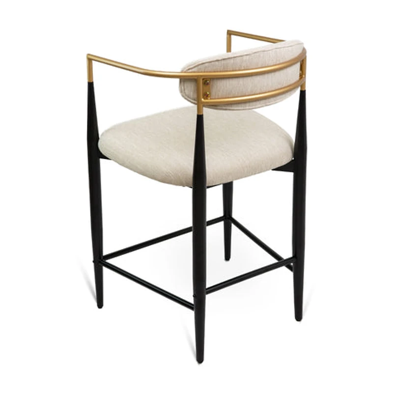 Pilla Counter Stool - Modern & Contemporary - Beige