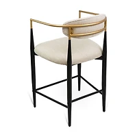 Pilla Counter Stool - Modern & Contemporary - Beige