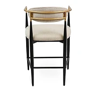 Pilla Counter Stool - Modern & Contemporary - Beige