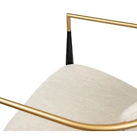 Pilla Counter Stool - Modern & Contemporary - Beige