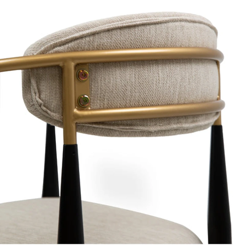 Pilla Counter Stool - Modern & Contemporary - Beige