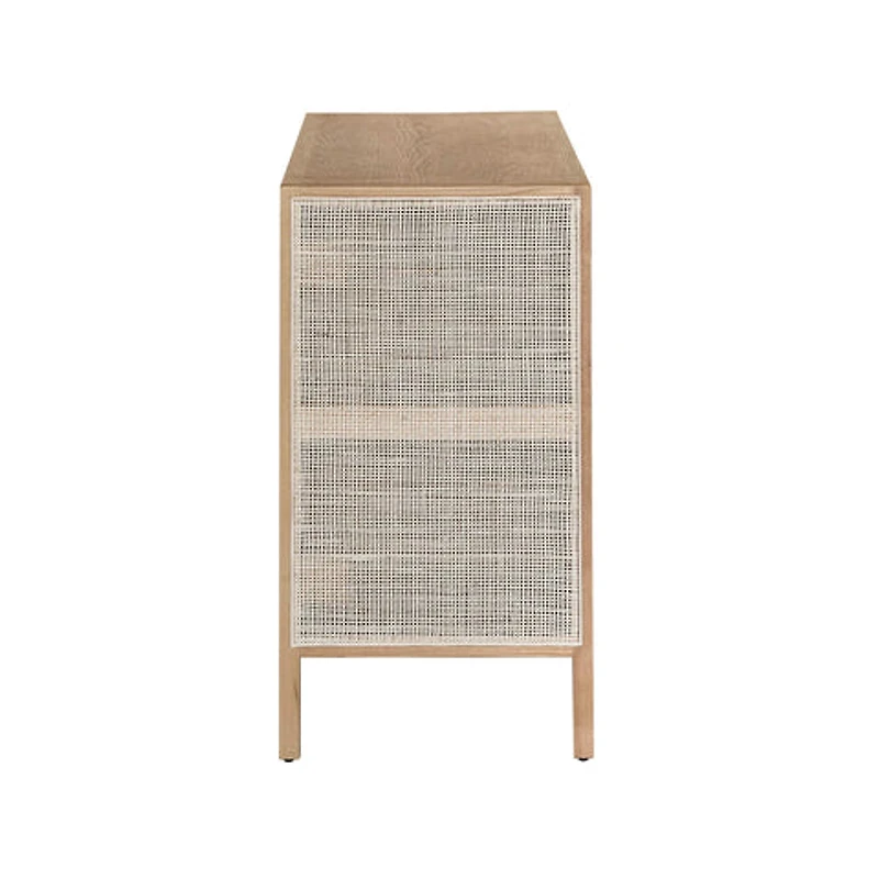 Rattan 3 Door Sideboard - Natural
