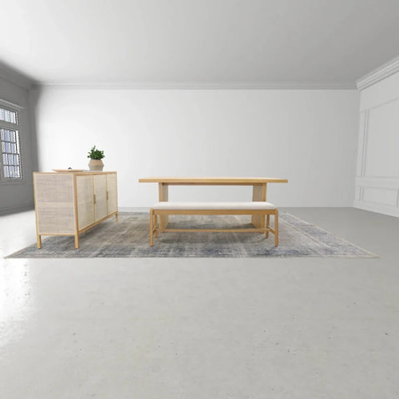 Lenver Dining Table - Natural